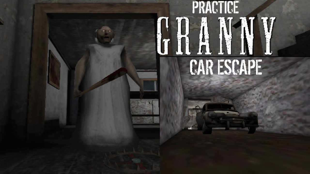 GRANNY : CAR ESCAPE FULL GAMEPLAY || CHAPTER 1 ONE || HORROR GRANNY ...