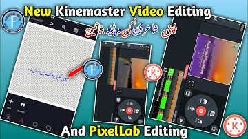 Top video editing kinemaster tutorial - pixel lab and kinemaster tutorial _ thumbnail making