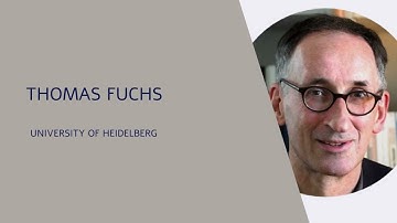 Capsule video- "The circularity of the embodied mind"- Dr Thomas Fuchs