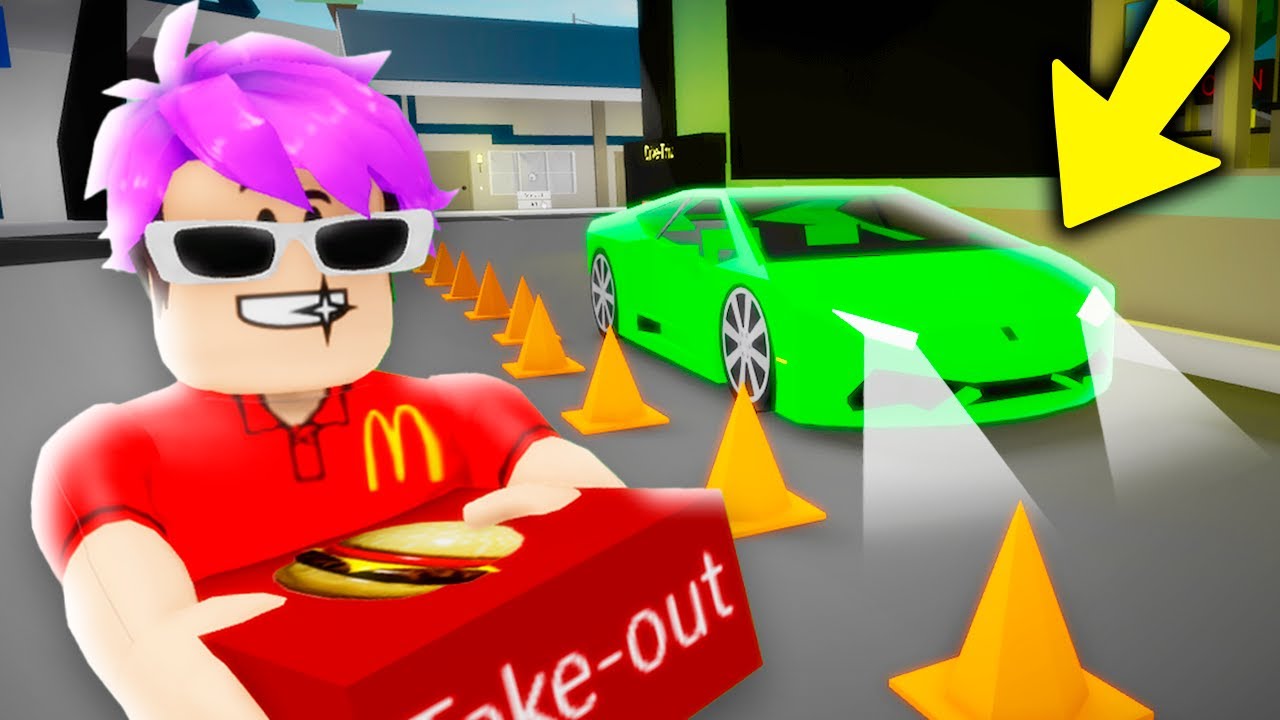 Abri Um DRIVE-THRU No BROOKHAVEN RP!