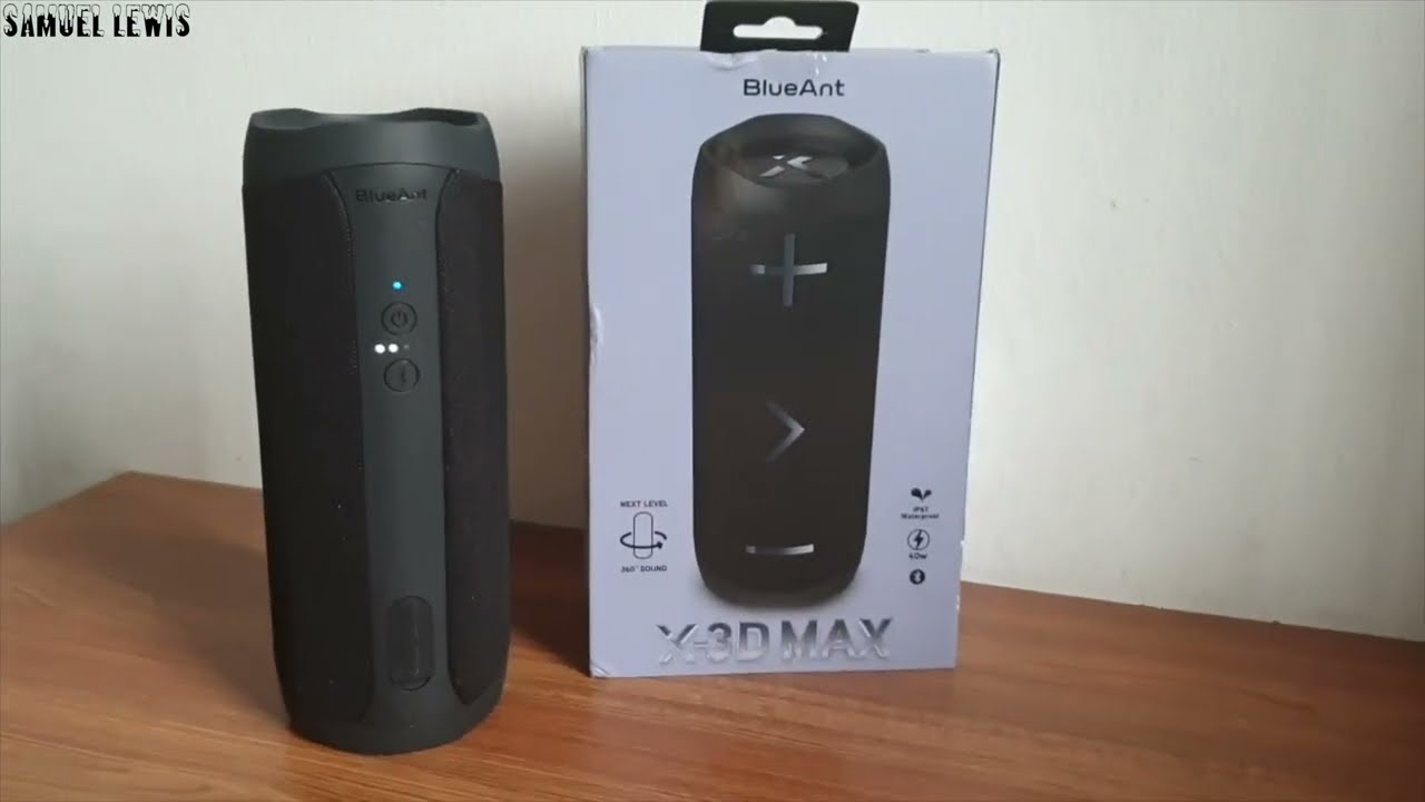 Blueant X-3D Max 40W Waterproof Bluetooth Speaker - Review