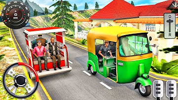 City Auto Rickshaw Tuk Tuk Driver 2019 - Android GamePlay