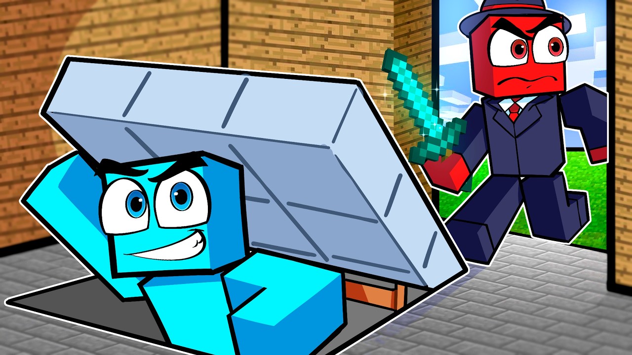 100 Jogadores Sobrevivem em BASES SECRETAS no MINECRAFT!