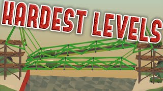 Poly Bridge Zen Gardens: Hard Levels!
