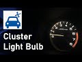 How to Replace your Instrument Cluster / Gauge Light Bulb - Honda Civic EG - Draft Project