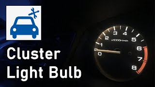 How To Replace Your Instrument Cluster Gauge Light Bulb - Honda Civic Eg - Draft Project