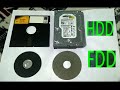 Disco Flexible (FDD)  y  Disco Duro (HDD)