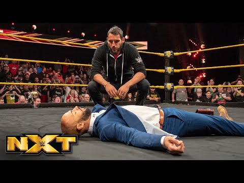 Johnny Gargano lays out Ricochet: WWE NXT, Jan. 9, 2019