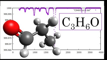 C3H6O, Propanal, Geometry optimization and IR spectrum in 1 minute, SPEED UP