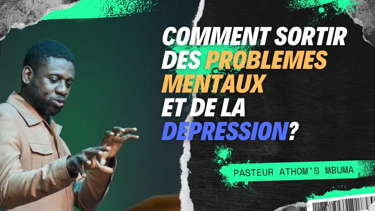 Comment sortir d'un état, lieu malsain et de la dépression . Pasteur ...