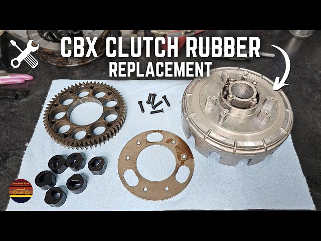 Honda CBX Clutch Rubber Replacement - YouTube