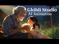 Ghibli studio inspired ai animation