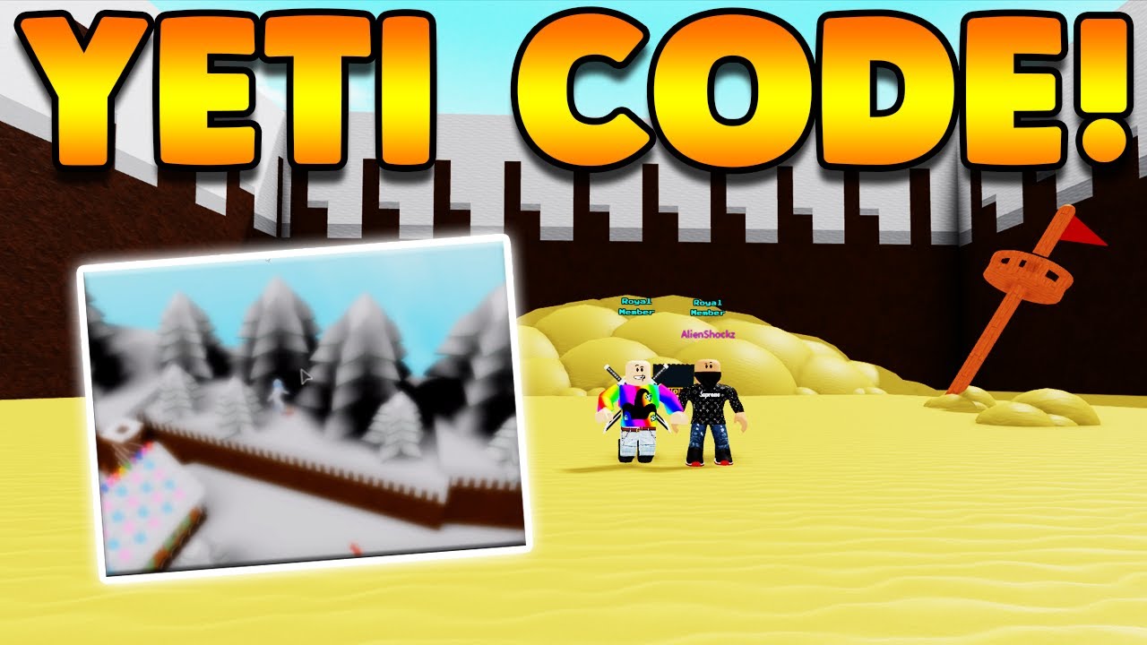 New Rare Yeti Code Build A Boat For Treasure Roblox - all new codes on build a boat for treasure december 2019 roblox