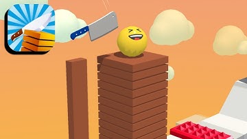 Slice It All New Update 🔪🍊✏️ All Levels Gameplay (iOS,Android)