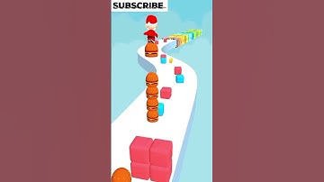 Cube Stack Surfer - Run Free Cube Jumper Game 2020 Last Christmas | Android Mobile #shorts Games😱🎮