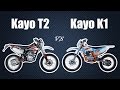 Kayo K1 vs Kayo T2. Мнение о эндуро мотоцикле Кайо Т2 после 3-х лет и новом Кайо К1 [Moto Life]