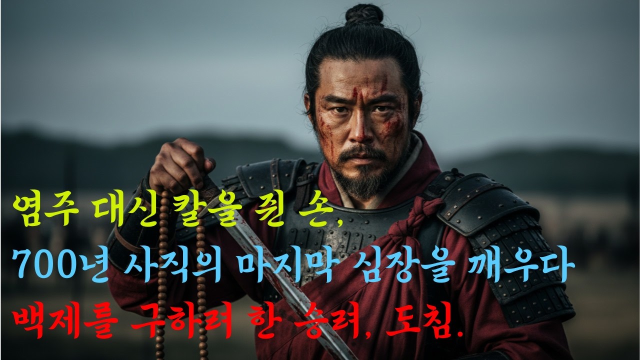 살생의 업보를 짊어지고 백제를 구하려 한 승려, 도침의 처절한 3년