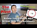 Rotate Your Peloton Bike Screen With This Accessory - The Pivot Review