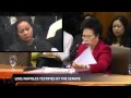 Miriam to Napoles: Baka ipapatay ka. Gantihan mo na habang buhay ka