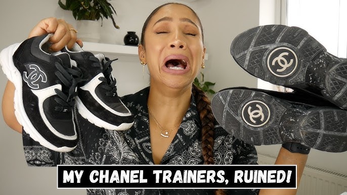 Fabric & Laminated Funky Chanel Sneakers Are For Everything! 