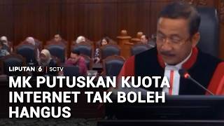 MK Putuskan Kuota Internet Tak Boleh Hangus | Liputan6