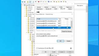How to configure email adresses with Easy365Manager