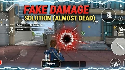 FAKE DAMAGE PROBLEM ✅ || @ScarFall2.0  @drag10gamer #scarfall 