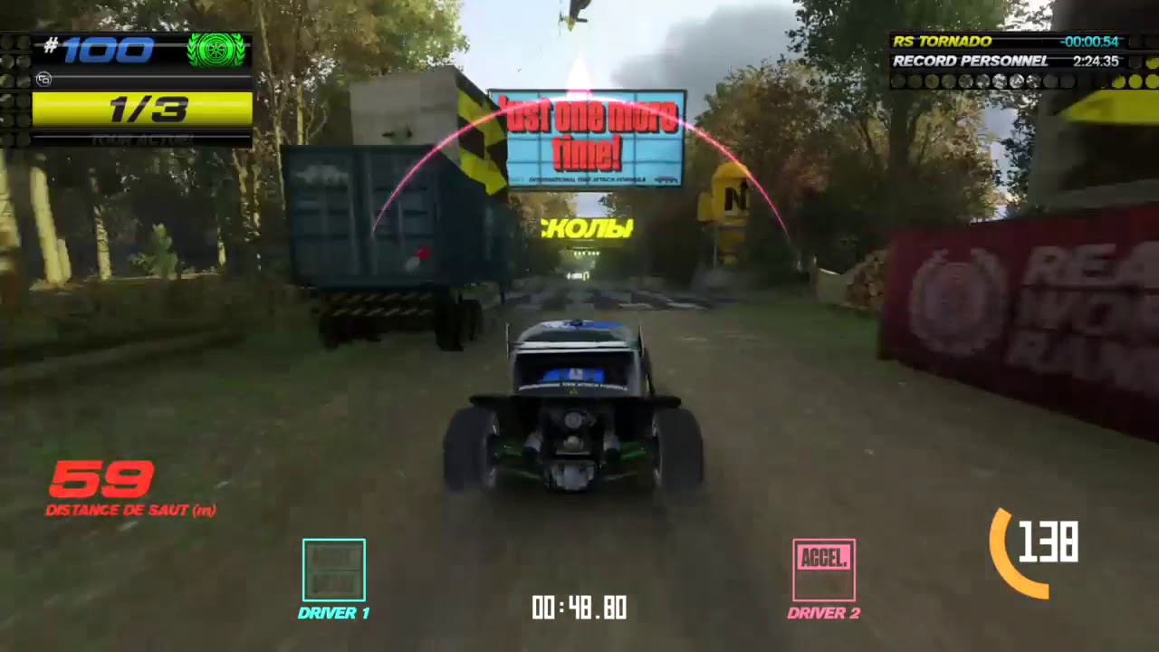 [Double Driver] Trackmania Turbo #100 SSilver : 2'22