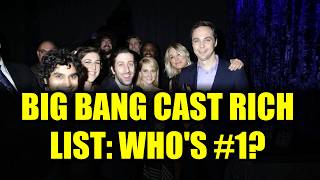The Big Bang Theory Cast Net Worth Ranked: Who's the Richest Star with 9-Figure Wealth?