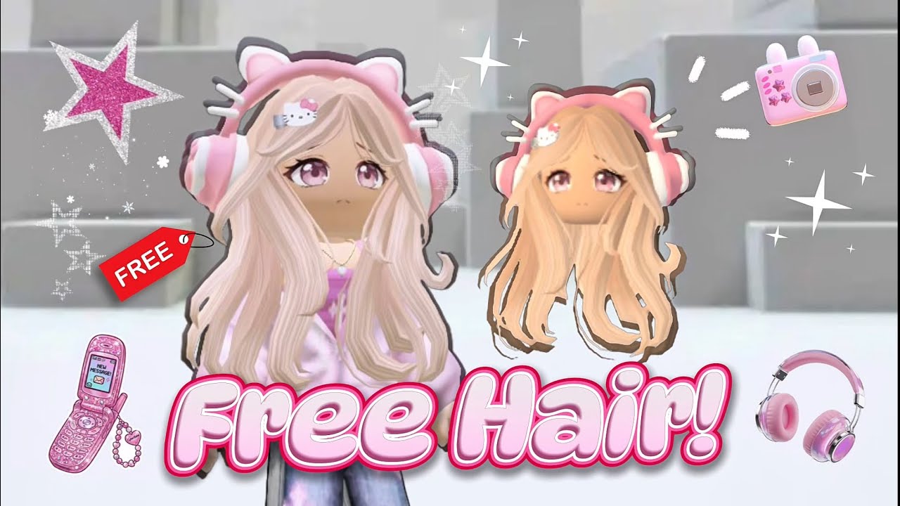 Hurry! How to get the UPCOMING FREE Gamer Girl Hair W/ Face for 0 Robux ...