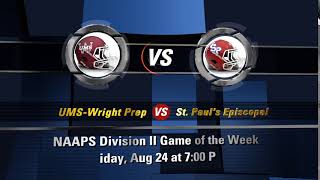 UMS-Wright Prep vs. St. Paul's Episcopal