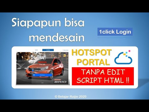 Tutorial Ruijie - One-click hotspot portal Ruijie untuk Akses WiFi Gratis