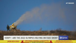 VERIFY: Are the Beijing Winter Olympics relying mostly on artificial snow?