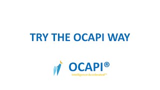 Change The Way You Do Surveys, Try The Ocapi Way