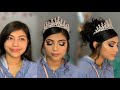 Quinceañera Glam 👑 | Makeup & Hair Tutorial | Makeup By Rosita