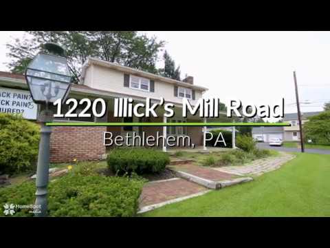 1220 Illick's Mil Road, Bethlehem, PA home video tour