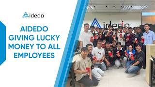 Aidedo Opened Spring 2026, Giving Lucky Money To All Employees.