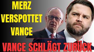 EIL: Merz verspottet JD Vance – dann bricht das Energie-Chaos der EU völlig offen aus
