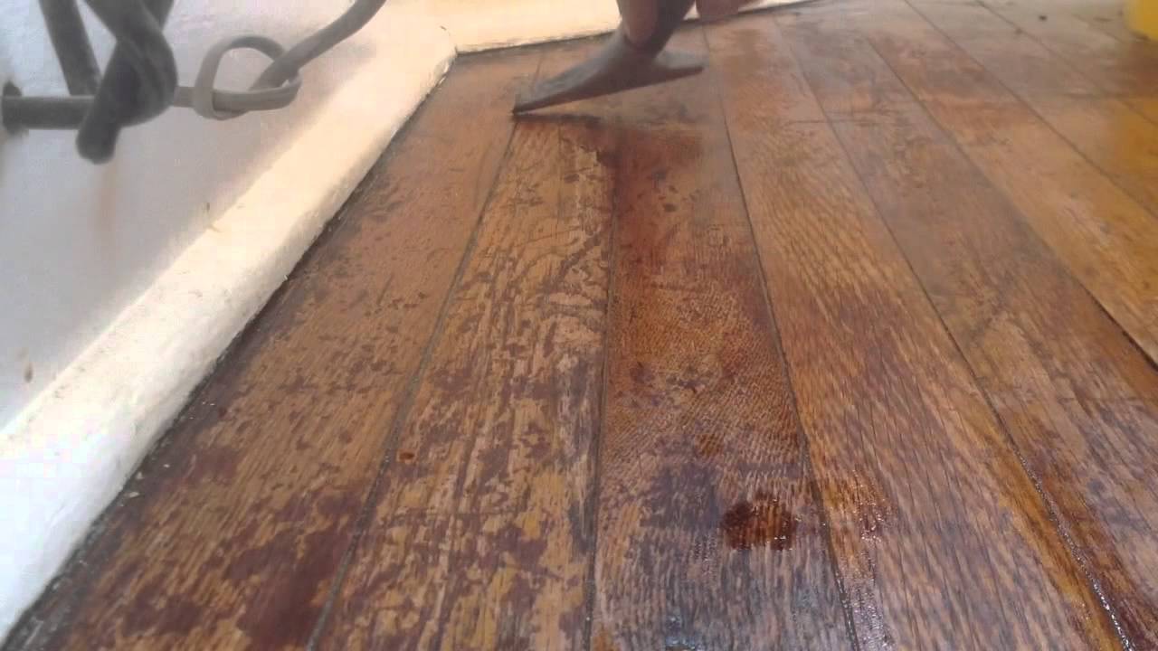 How To Refinish Your Hardwood Floors Without Sanding Part 2 Youtube