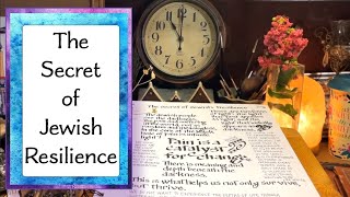 The Secret of Jewish Resilience ASMR Meditation Quiet Calligraphy Affirmations Torah Thoughts
