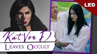 Kat Von D Gets Baptized | Leaves Occult Books Behind