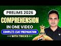 Complete CSAT Comprehension in One Shot | UPSC Prelims 2026 Chapter Wise Revision