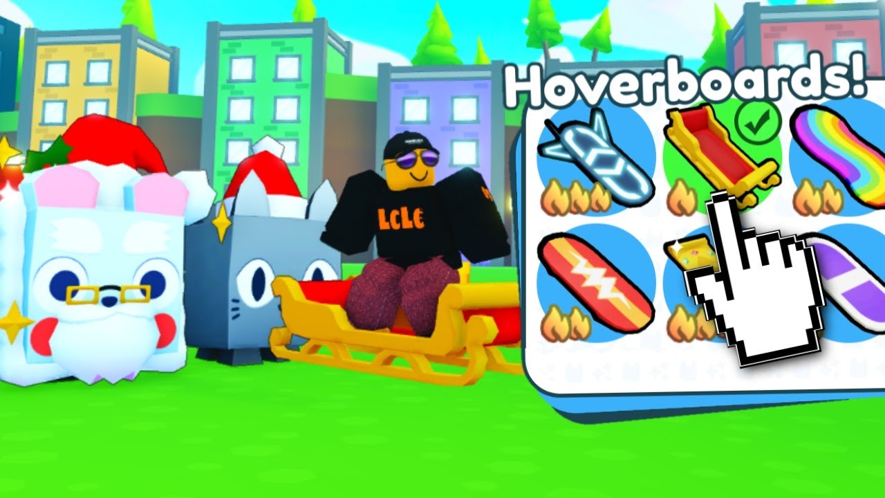 HOW TO GET RAINBOW HOVERBOARD PET SIMULATOR X! 