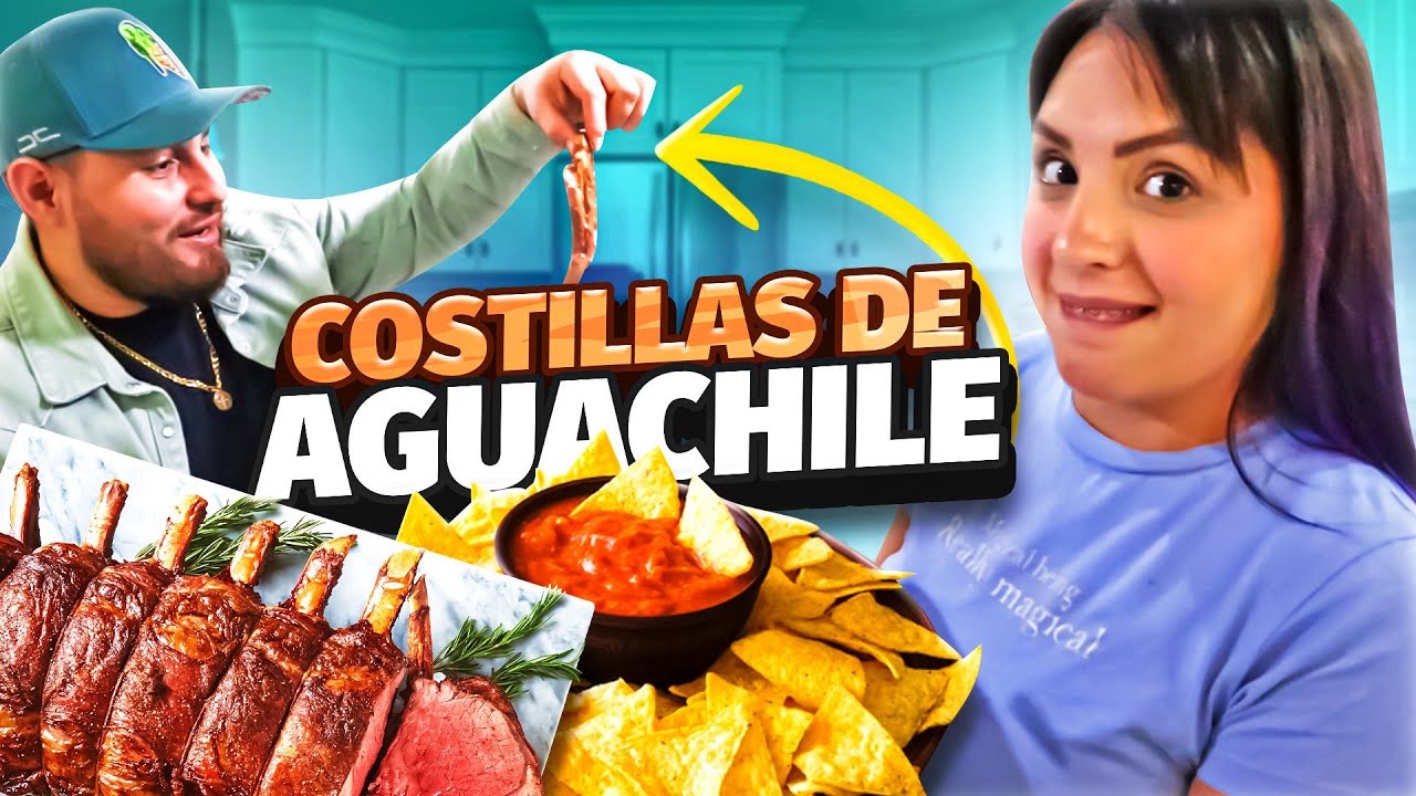 @Soy Compa Rosh  PRUEBA LAS FAMOSAS COSTILLAS DE AGUACHILE // lo SORPRENDÍ?