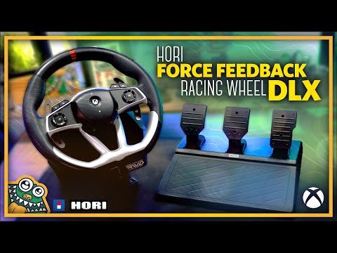 HORI Force Feedback Racing Wheel DLX - Xbox Series X/S - Unboxing and Overview