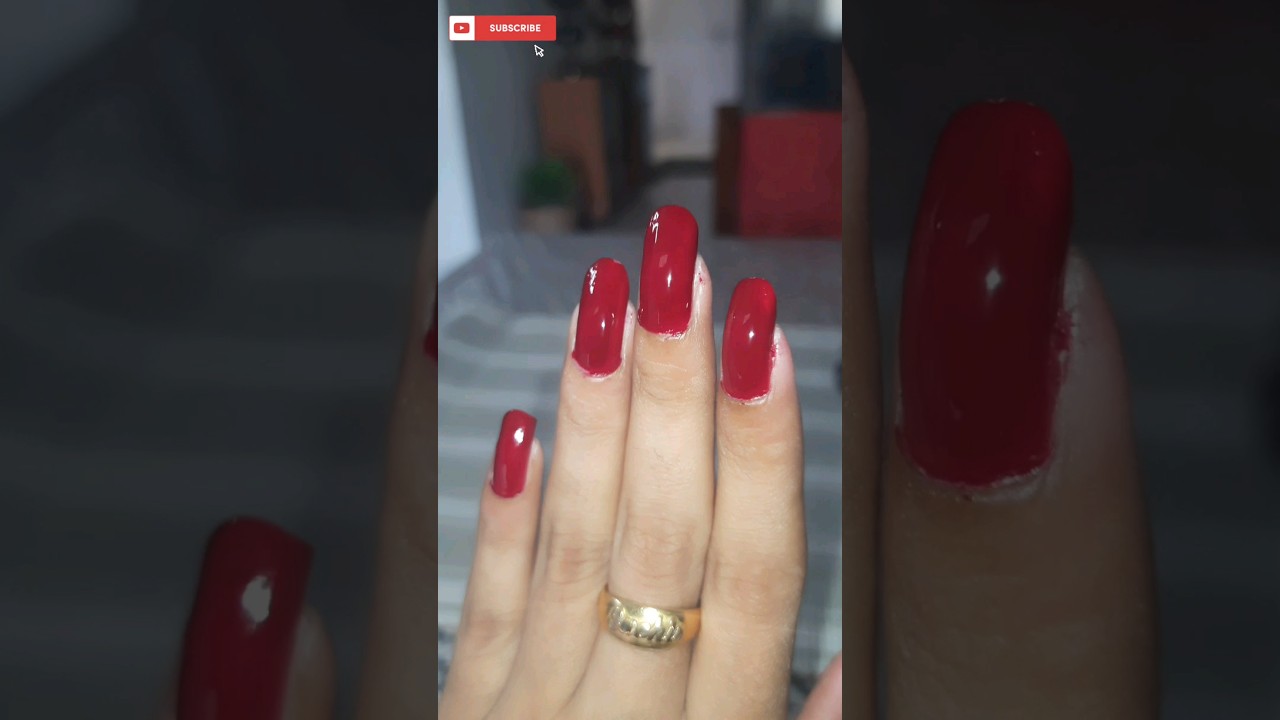 Nykaa nail paint swatches | Red nail polish swatches 