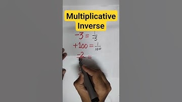Multiplicative inverse #viral #shorts #trending  #viralvideo #shortsfeed #viralshort #viralreels #1k