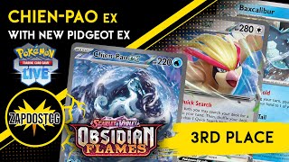 3rd Place Chien-Pao ex Deck With Pidgeot ex!? Obsidian Flames (Pokemon TCG)