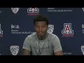 Arizona Basketball Press Conference - Jaden Bradley