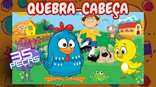 Galinha Pintadinha E Sua Turma Quebra Cabeça Vídeo Educativo